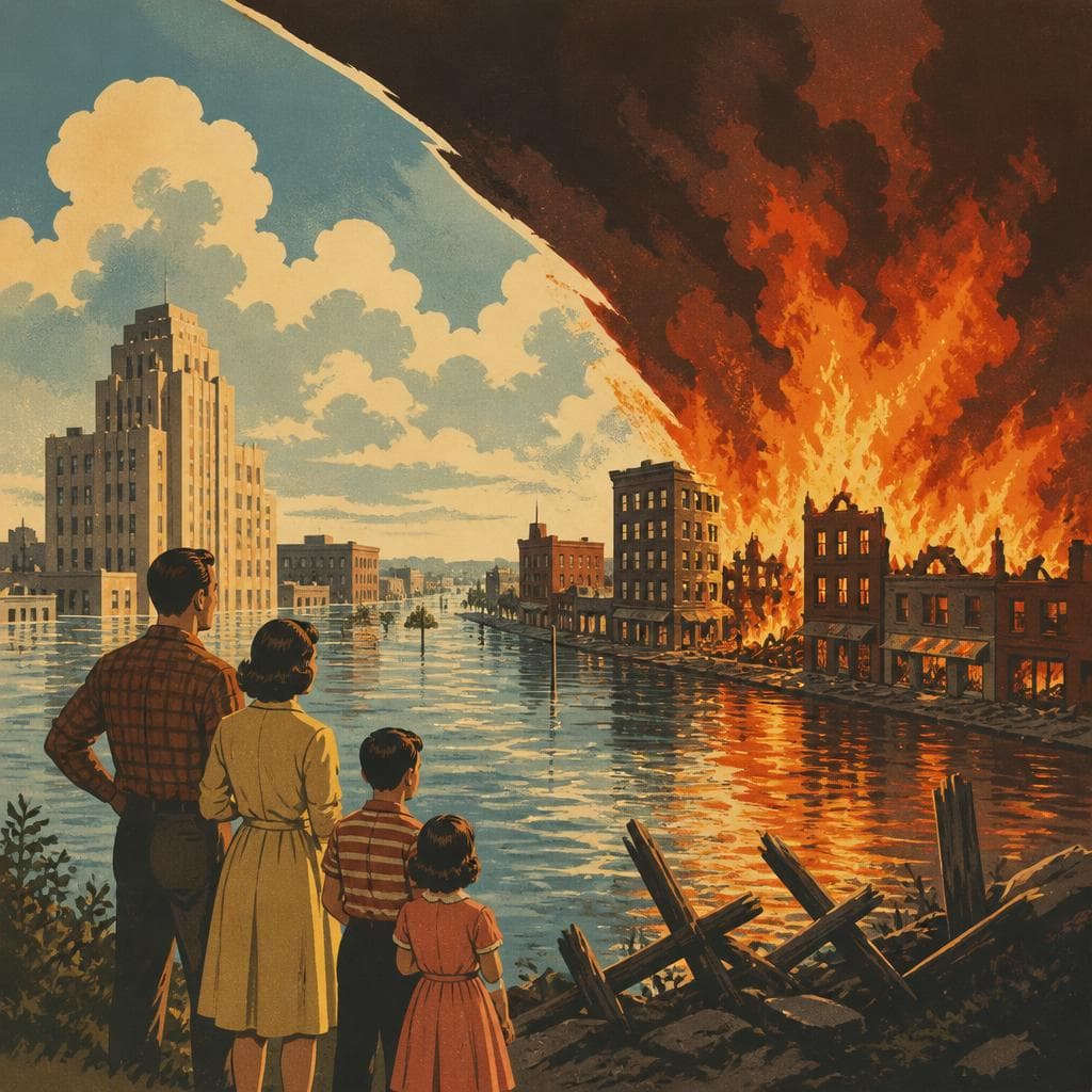 Cover art for When Water and Fire Hit Grand Forks Together