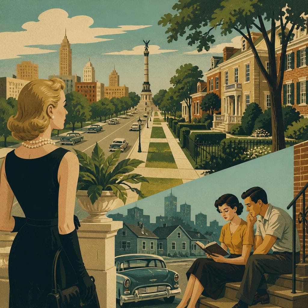 Cover art for Meridian Street and the Novel of Status