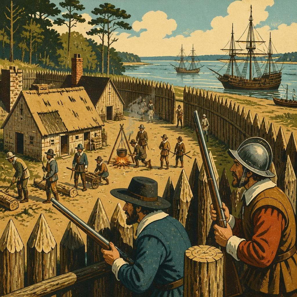 Cover art for Jamestown Behind the Palisade