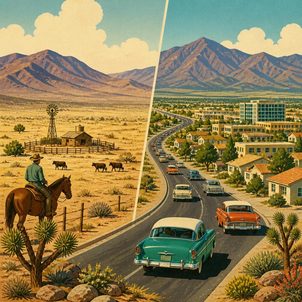 Cover art for Where the Desert Road Changed Pahrump
