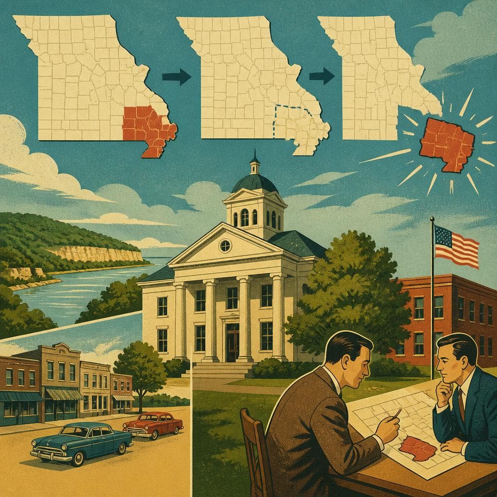 Cover art for When Southeast Missouri Made Room for Bollinger County