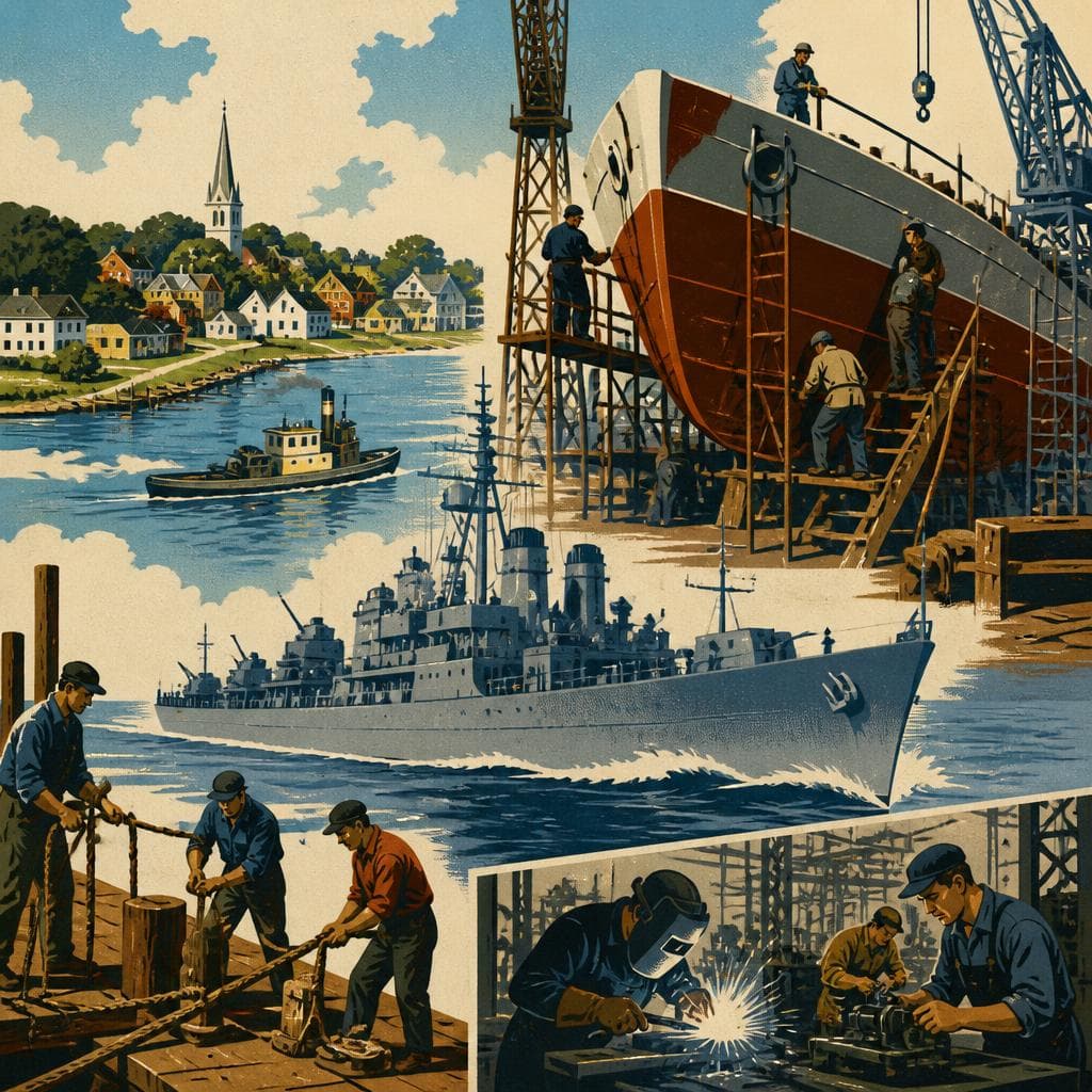 Cover art for Where a Riverfront Joined the Fleet