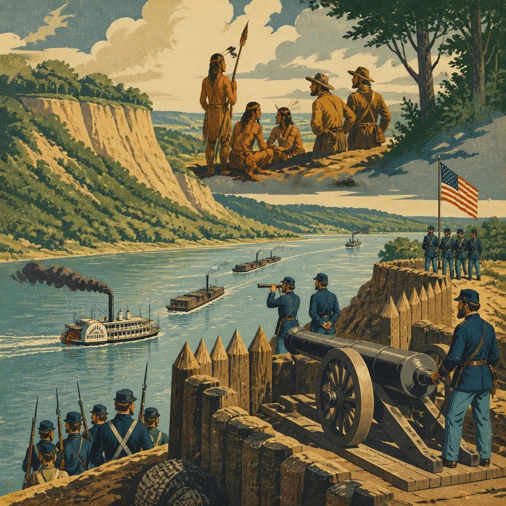 Cover art for Where the Bluffs Ruled the River