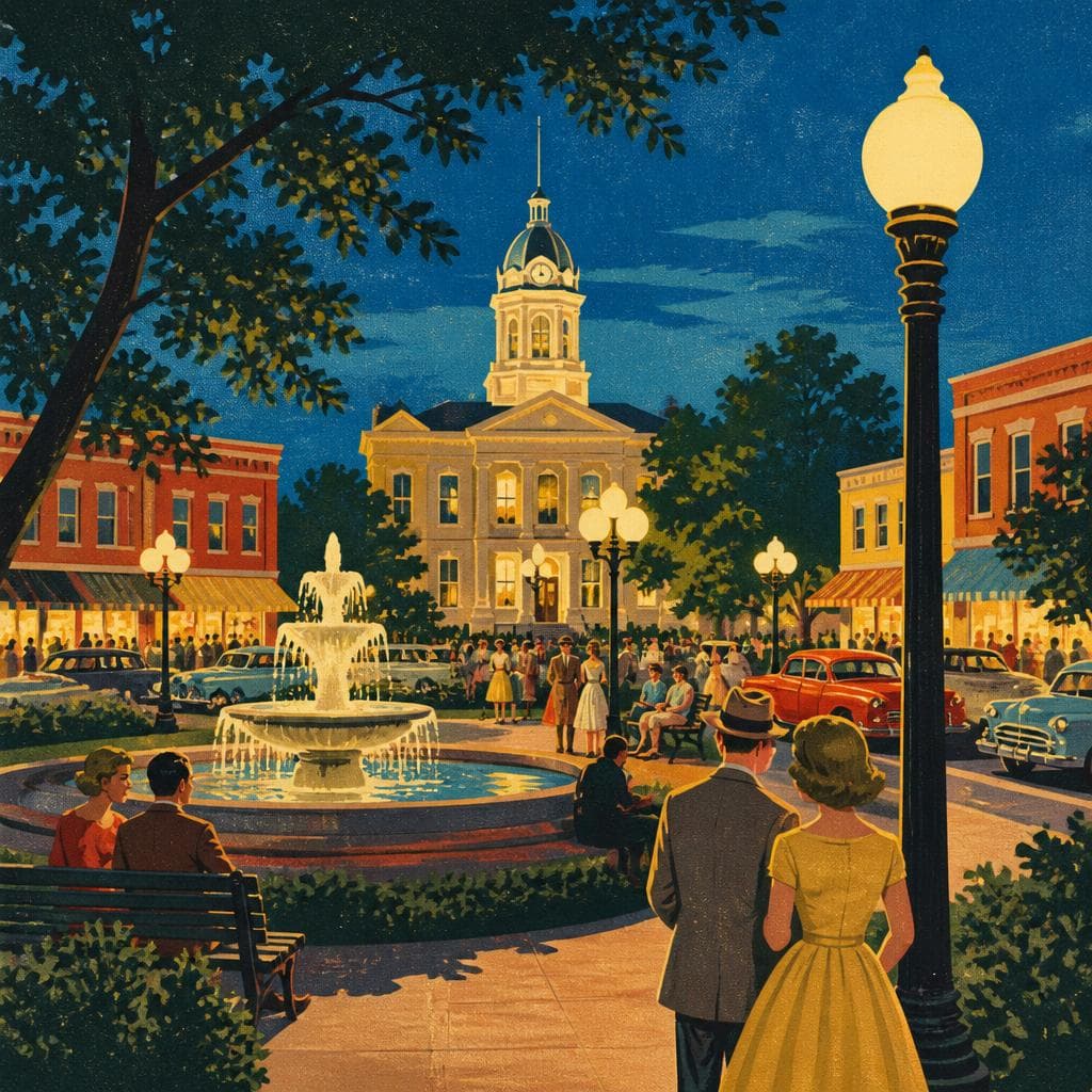 Cover art for When Bedford’s Square Lit Up After Sundown