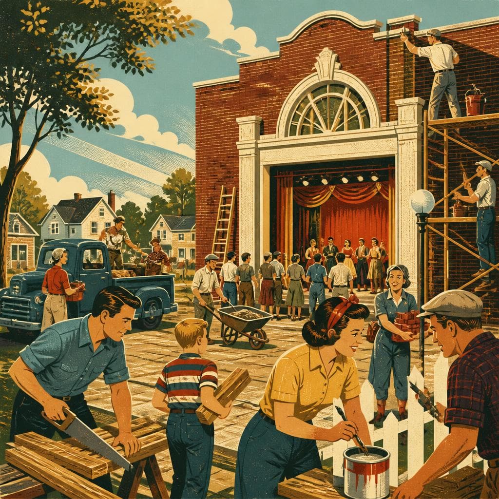 Cover art for How Randolph Saved Its Stage