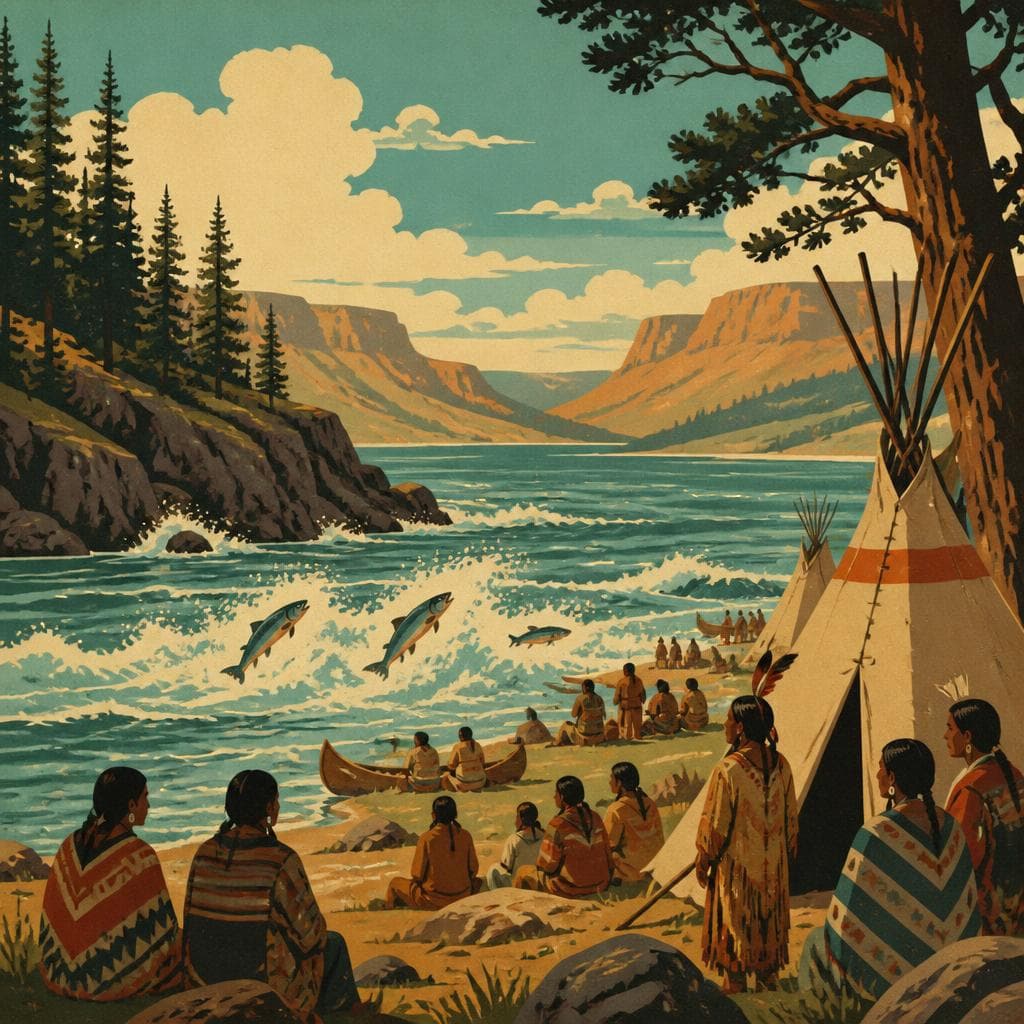 Cover art for Where the Salmon Once Broke the Columbia