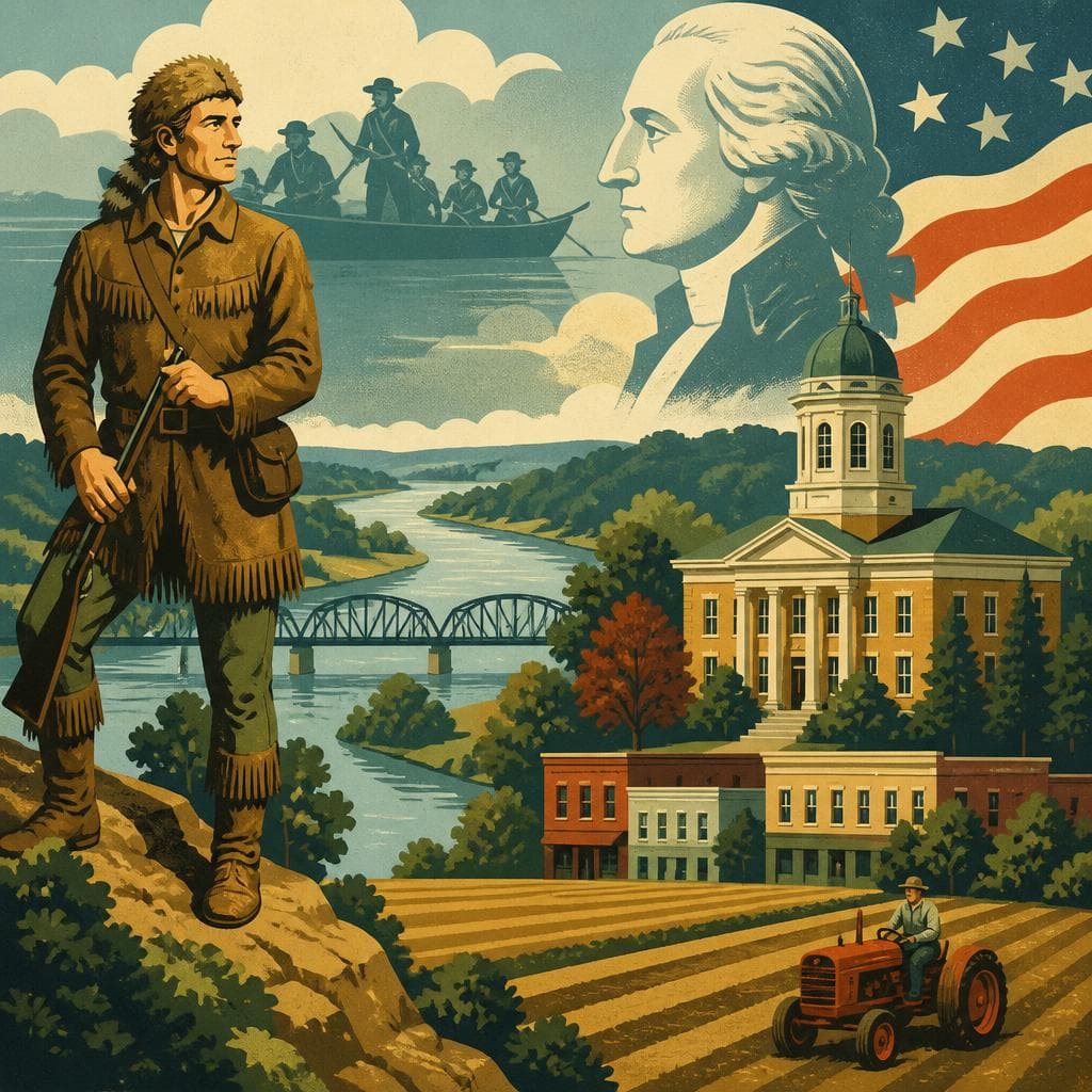 Cover art for A County Named for a Founding Survivor