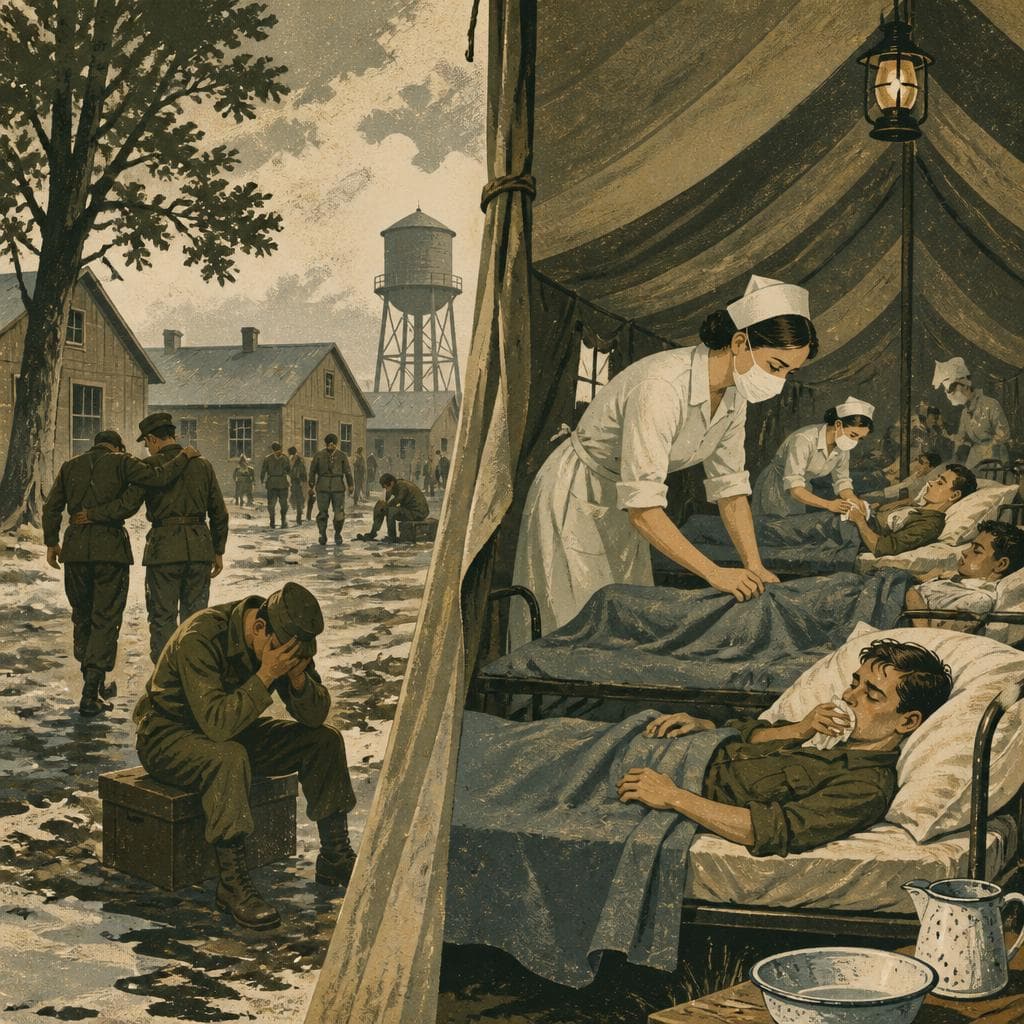Cover art for When Influenza Overran Camp Grant