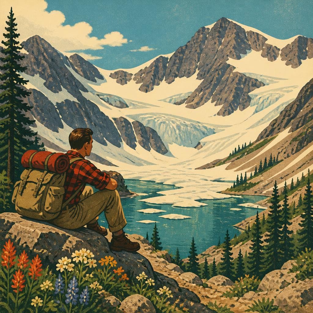 Cover art for Summer Ice in the Big Snowies