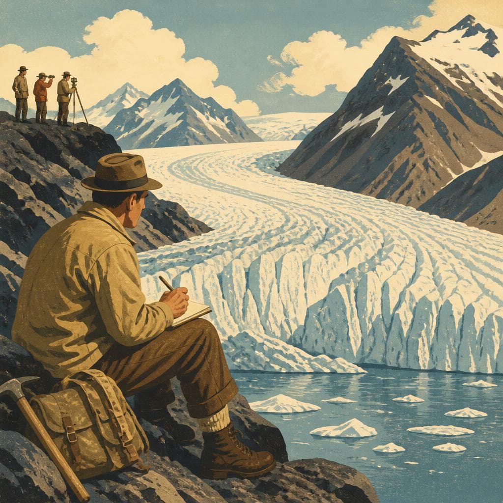 Cover art for How a Scientist’s Name Reached an Alaska Glacier