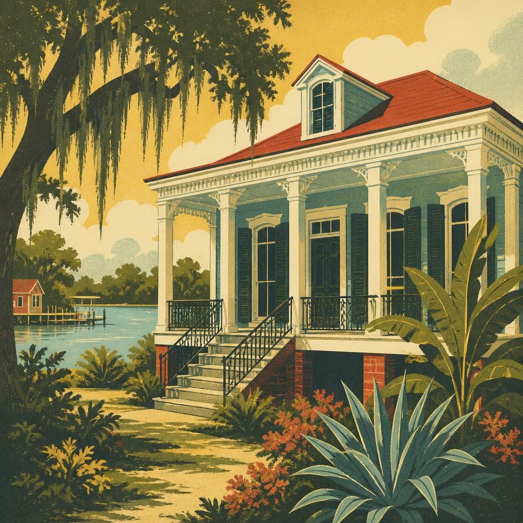 Cover art for A House That Kept Its Creole Memory