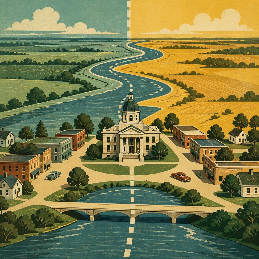 Cover art for Where the River Drew the Line