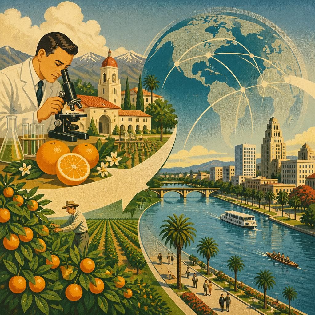 Cover art for From Citrus Science to a Global Riverside