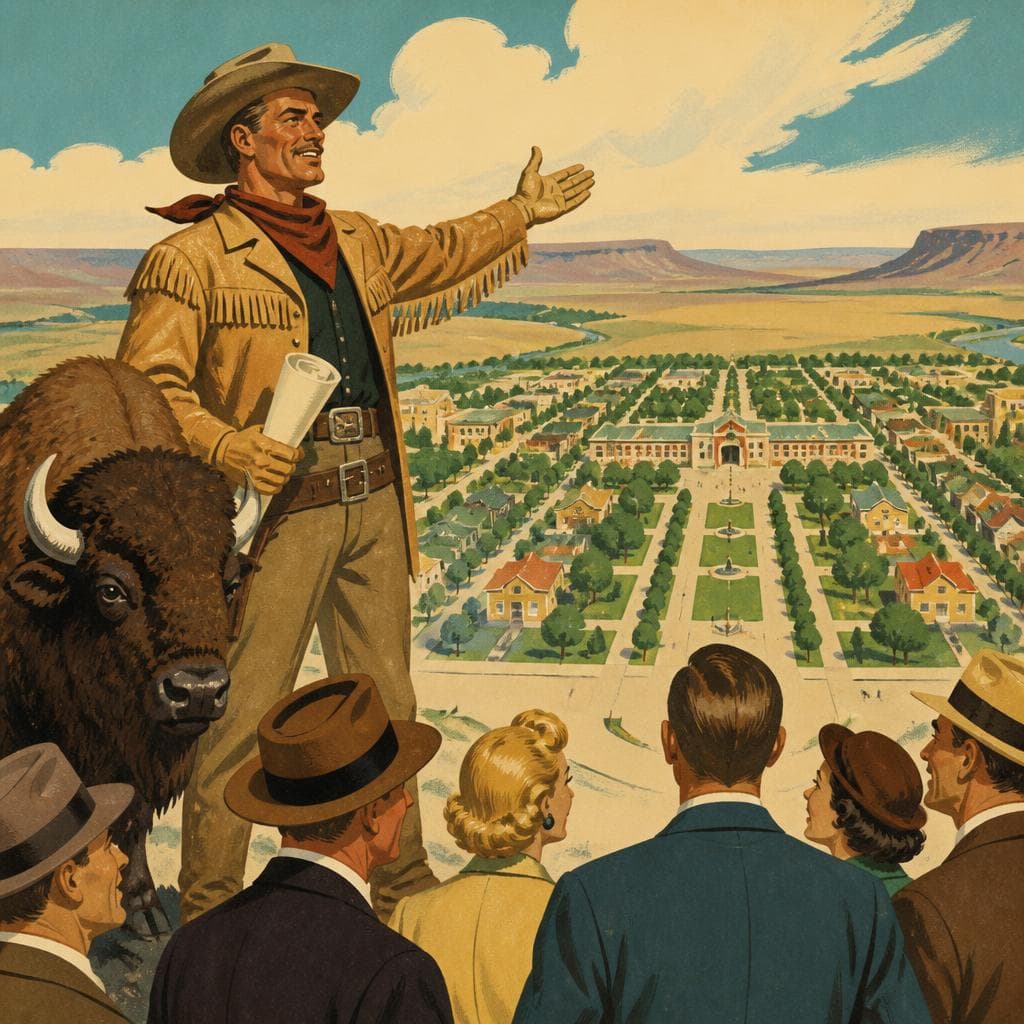 Cover art for Buffalo Jones Sells a Town