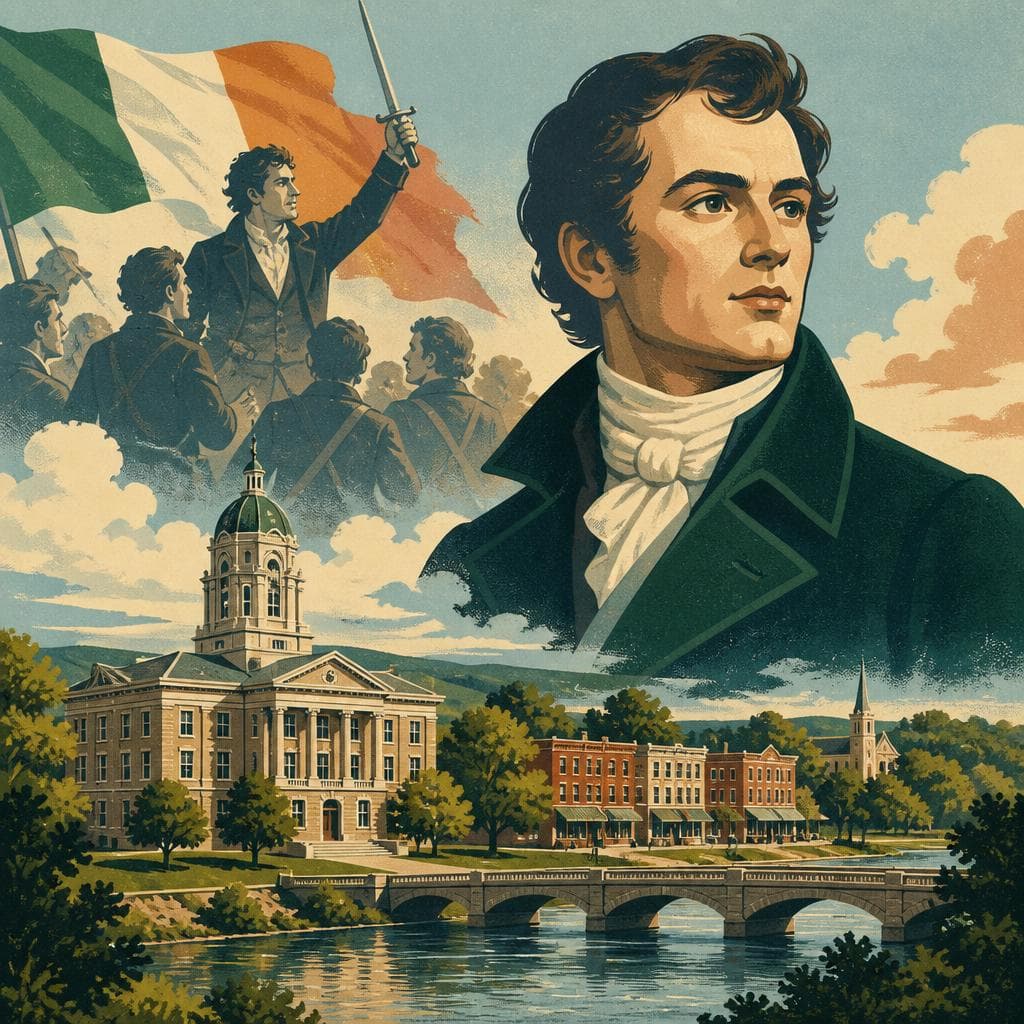 Cover art for How Emmetsburg Took Robert Emmet’s Name
