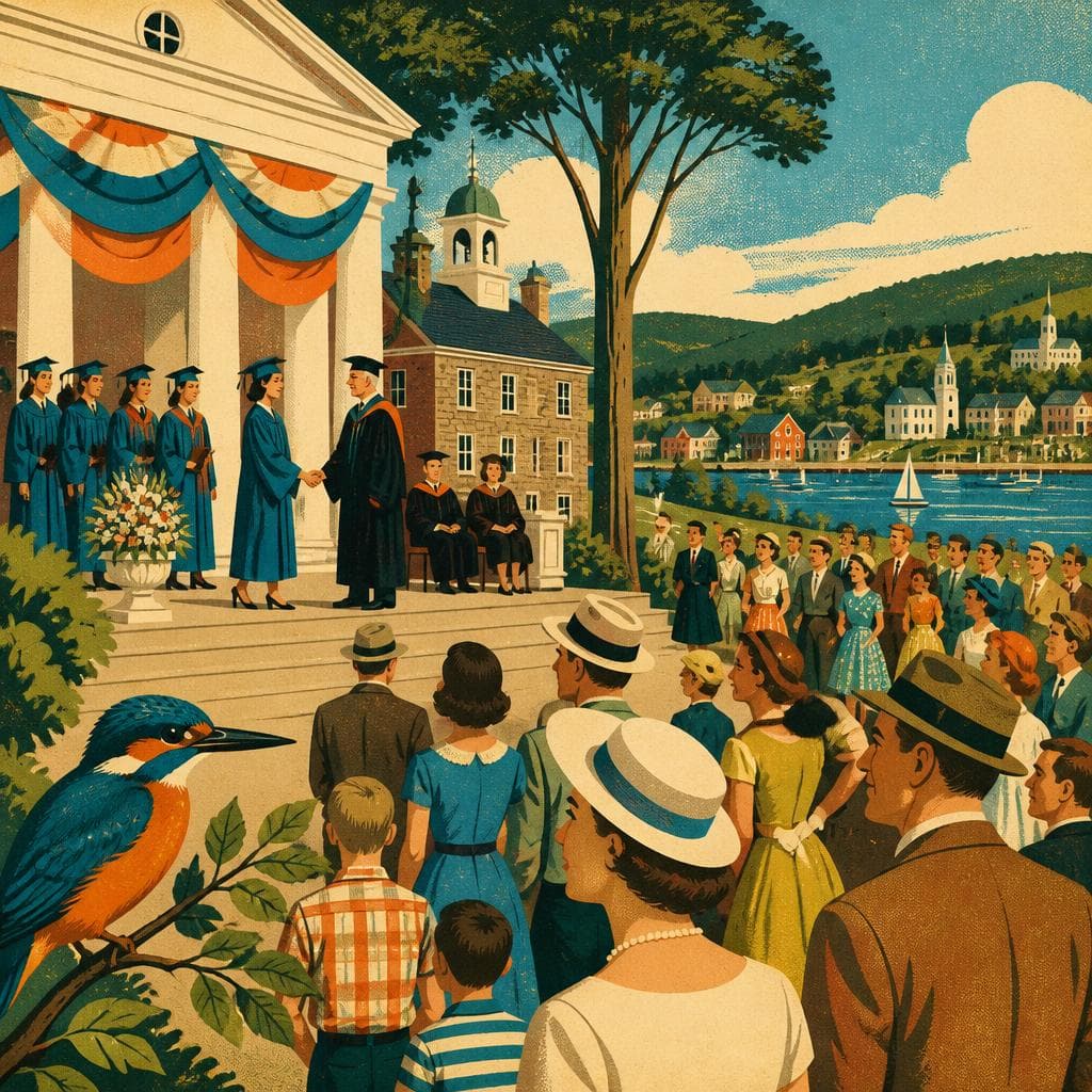Cover art for When Kingfisher College Became the Town’s Stage