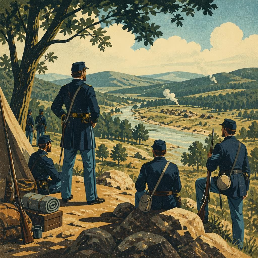 Cover art for High Ground at Camp Wildcat
