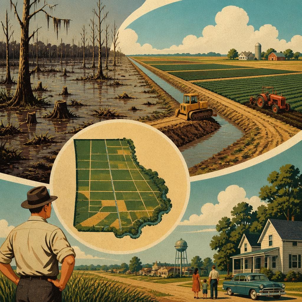 Cover art for Where Liquid Mud Became a County