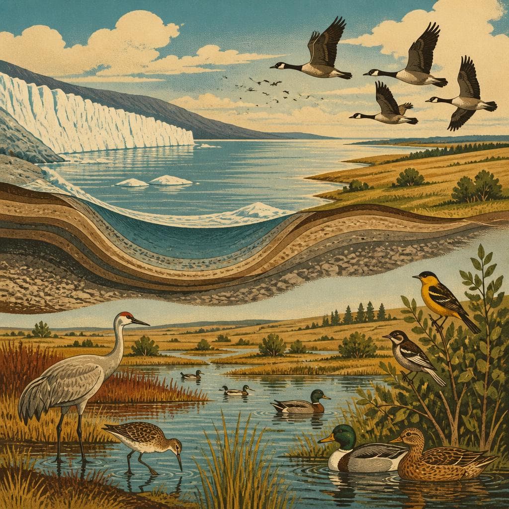 Cover art for Where an Ancient Lake Became a Bird Crossroads