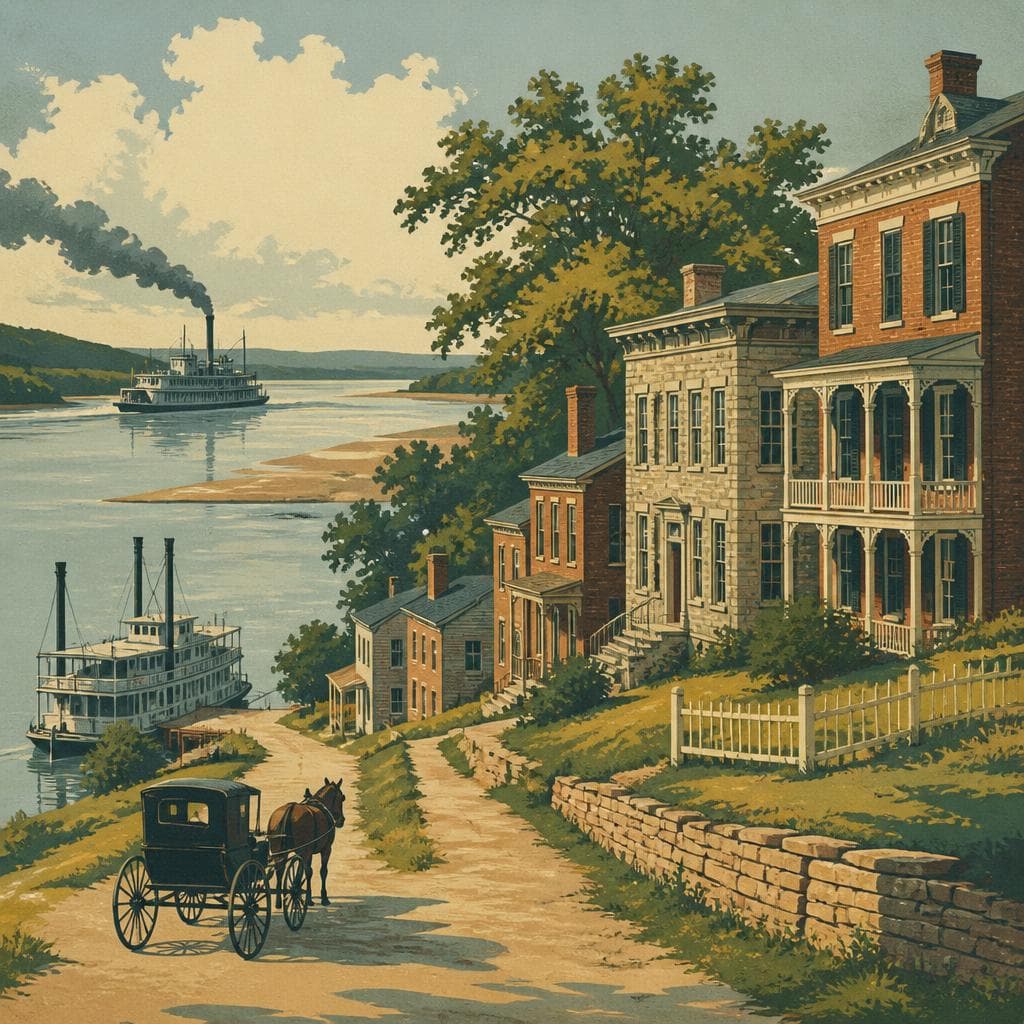 Cover art for When the River Moved On, Bentonsport Stayed
