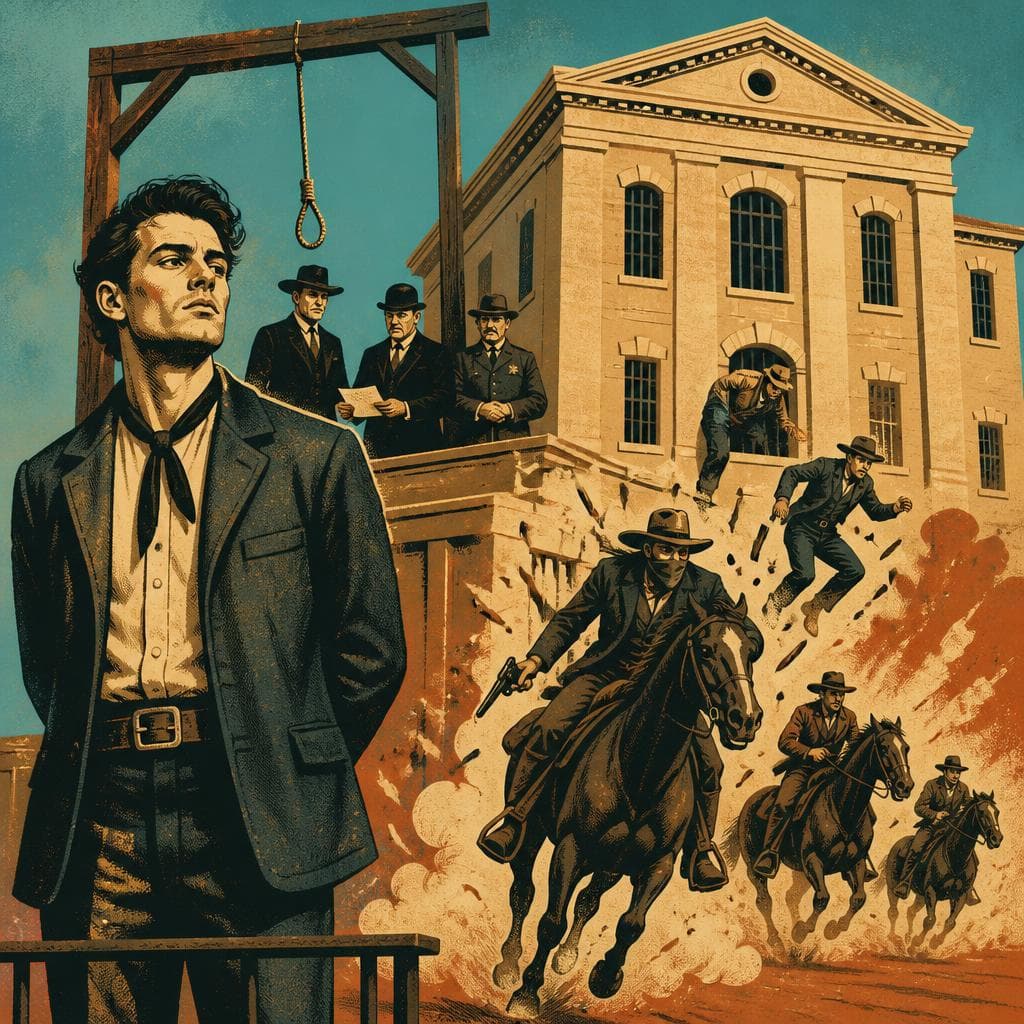 Cover art for The Courthouse Where Billy the Kid Broke Fate