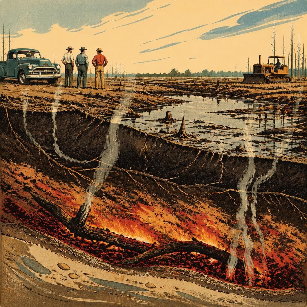 Cover art for When the Swamp Burned Underground