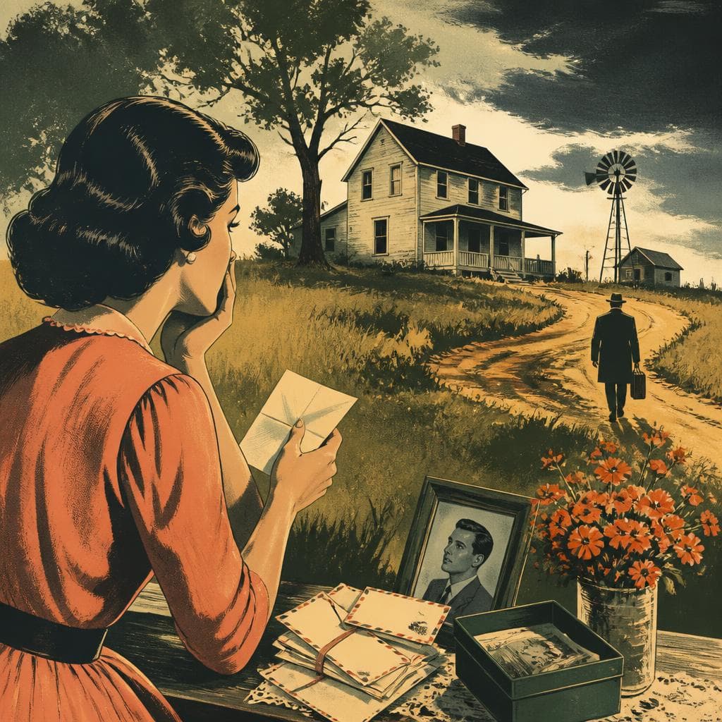 Cover art for The Farm Where Suitors Vanished