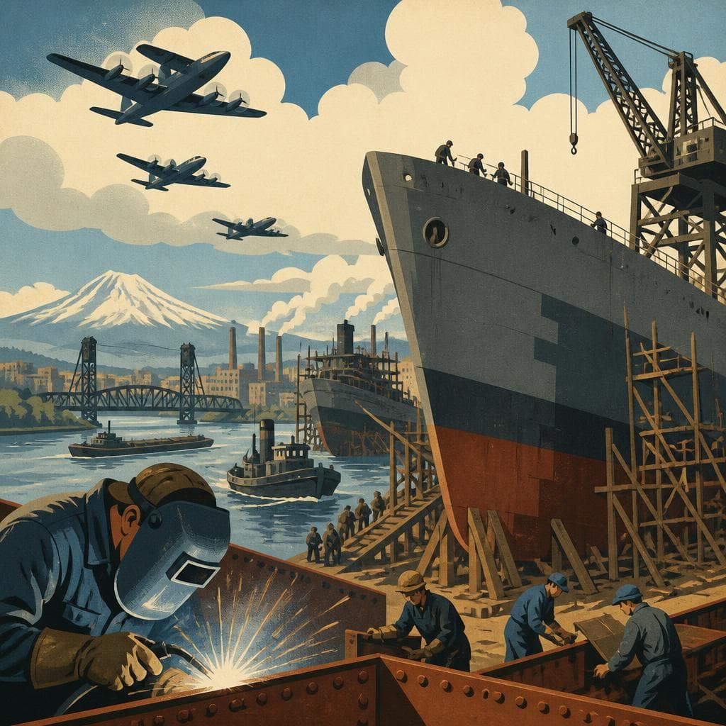 Cover art for Where Portland Turned Speed Into Ships