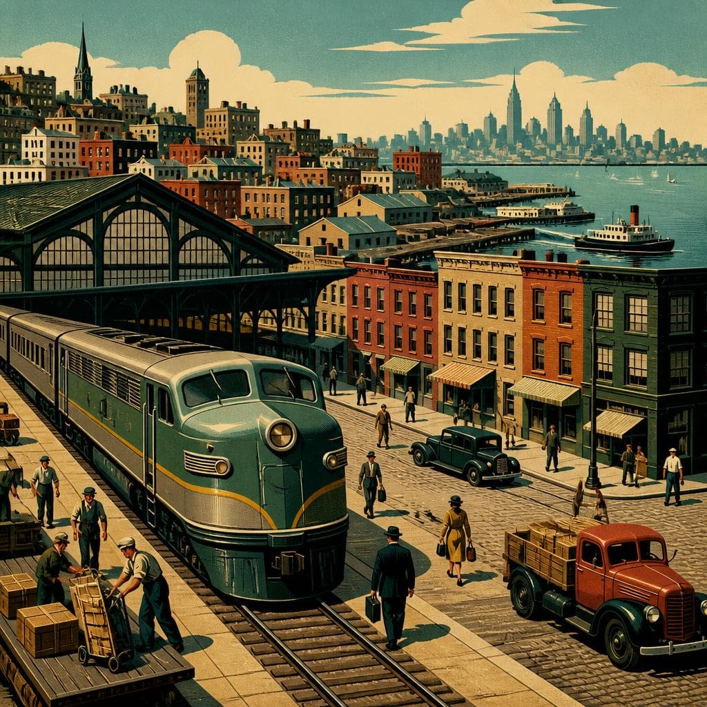 Cover art for Where the Tracks Made a Town