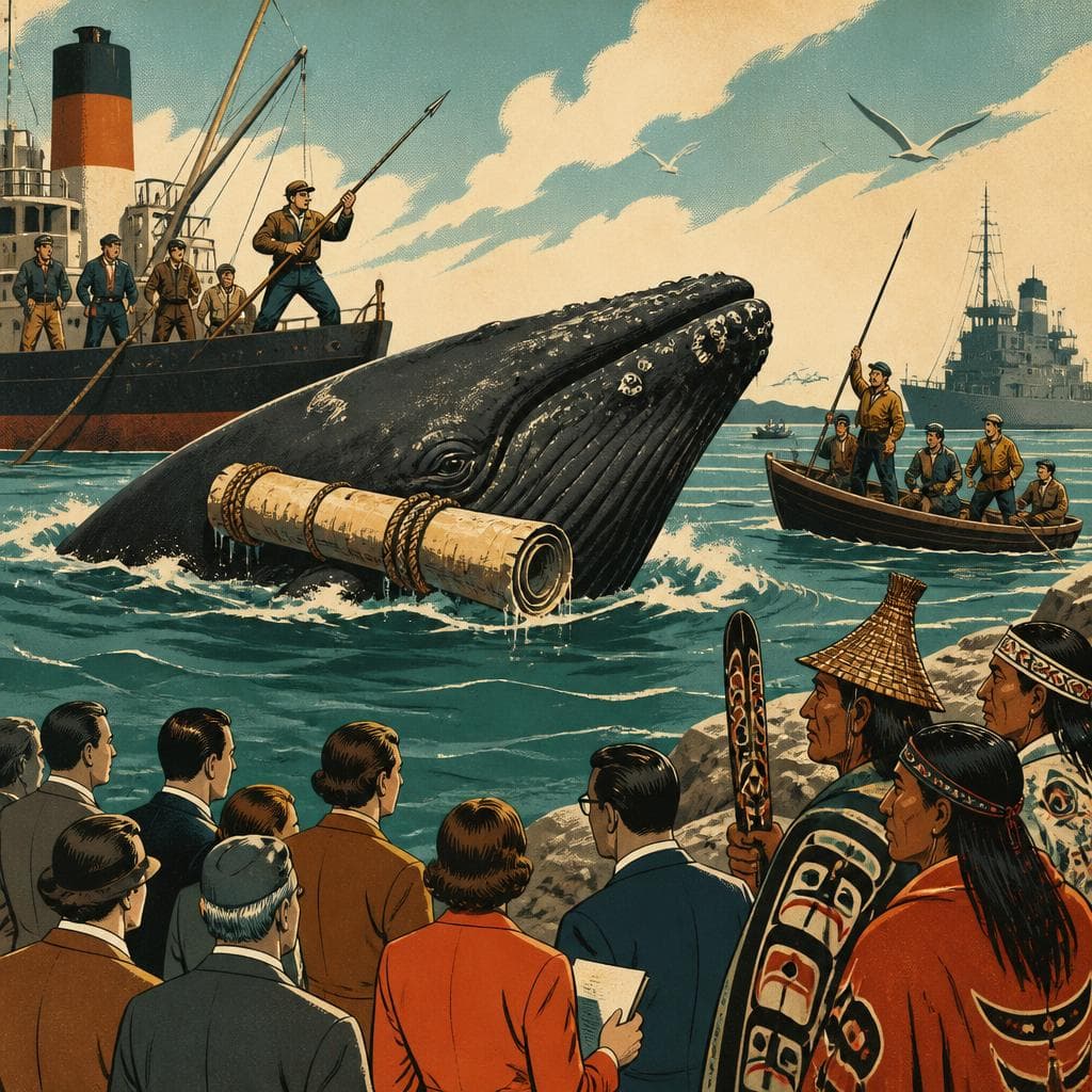 Cover art for When a Whale Brought a Treaty Back to the Surface