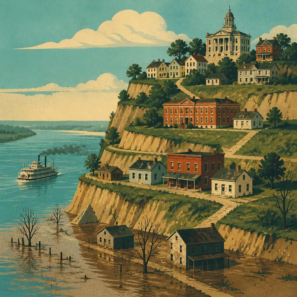 Cover art for When the River Moved the County Seat