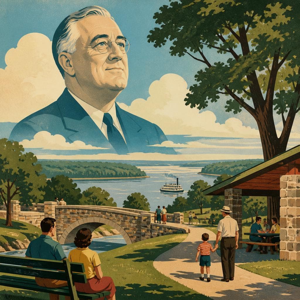 Cover art for A Park Built in Roosevelt’s Shadow