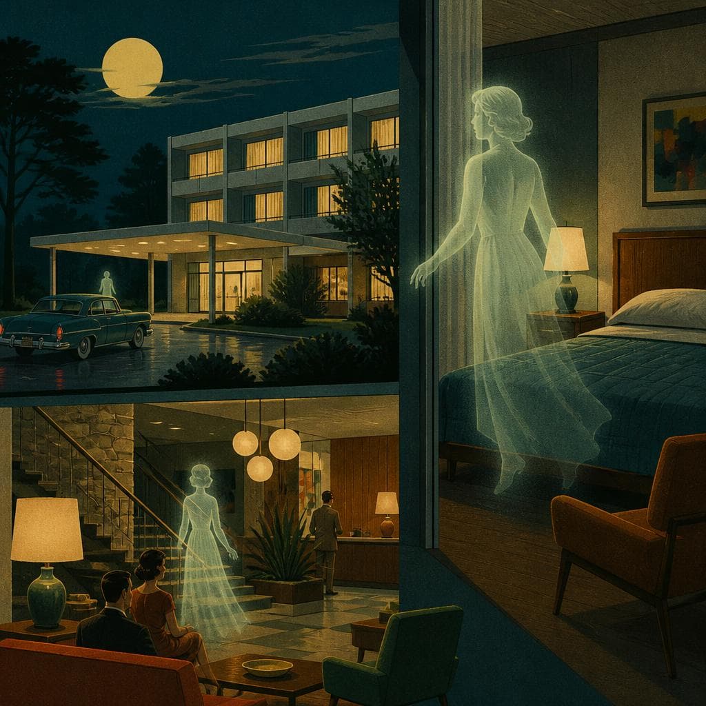 Cover art for Ghost Stories in a Modern Hotel