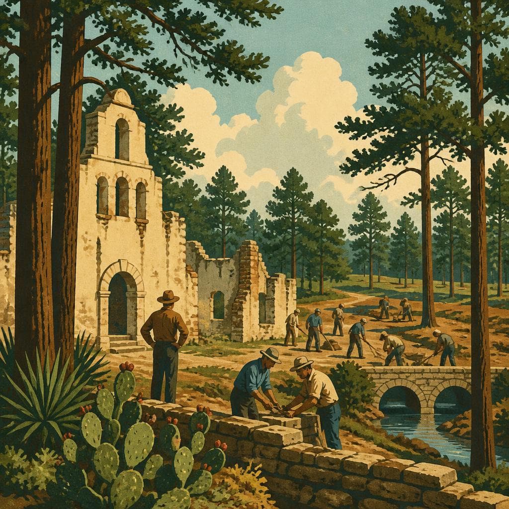Cover art for Where Texas Built Memory Into the Pines
