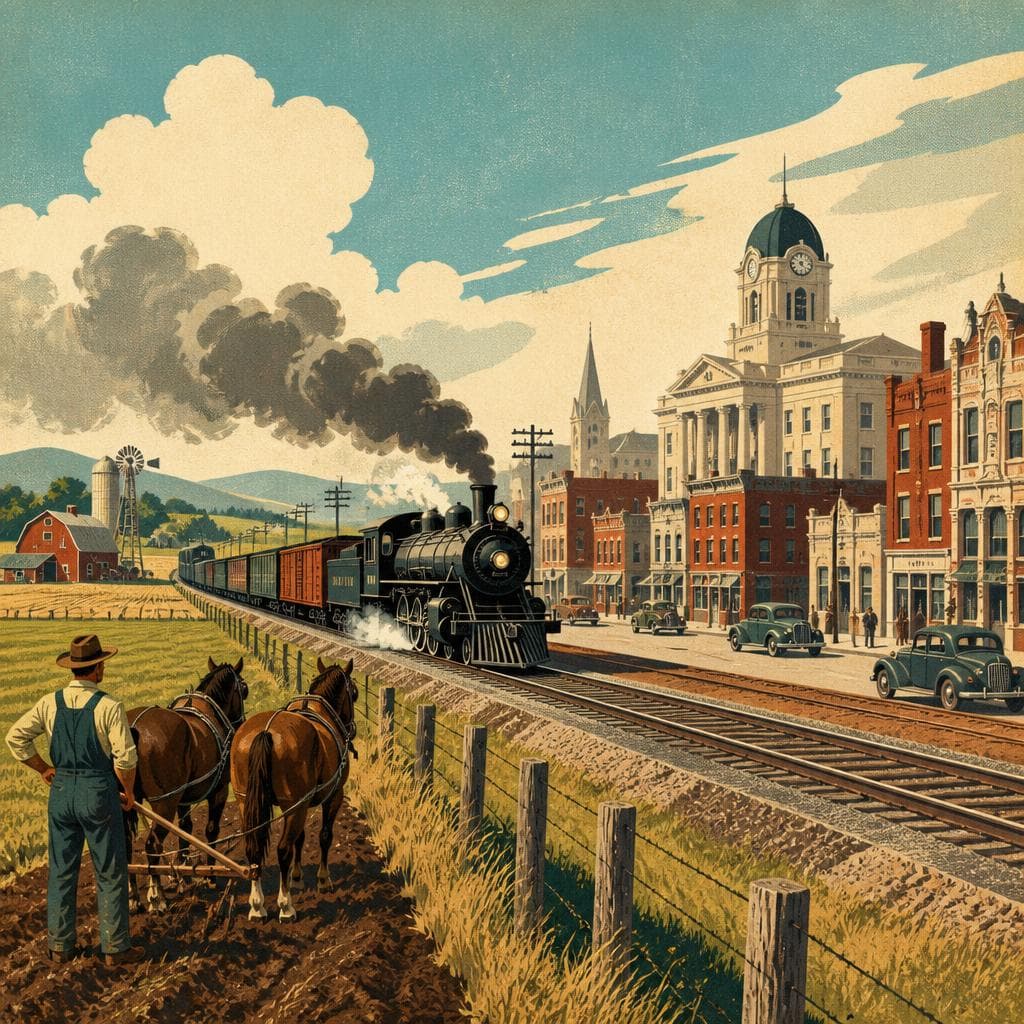 Cover art for When the Railroad Made Wayne