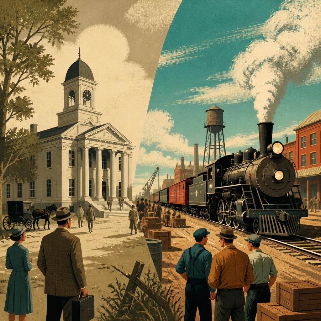 Cover art for When the Courthouse Left Springfield