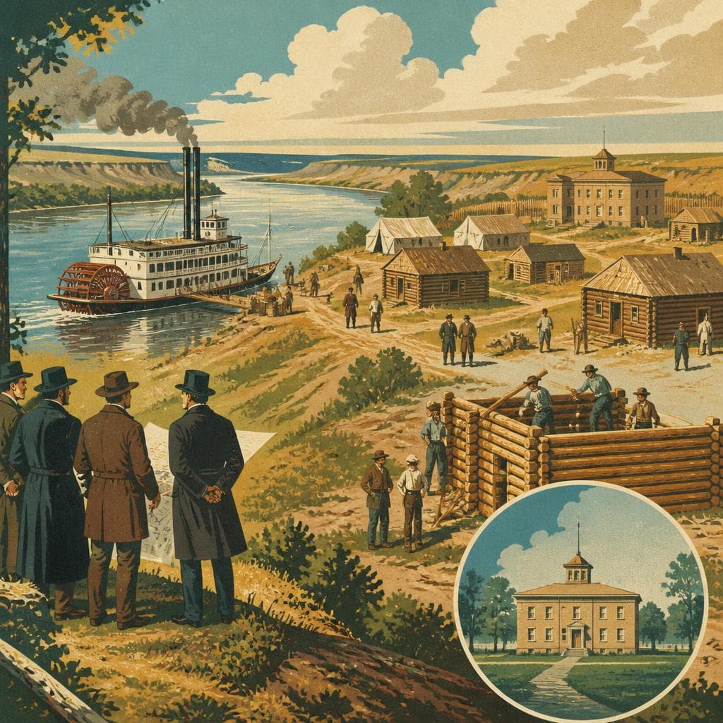 Cover art for Where the River Made a Capital