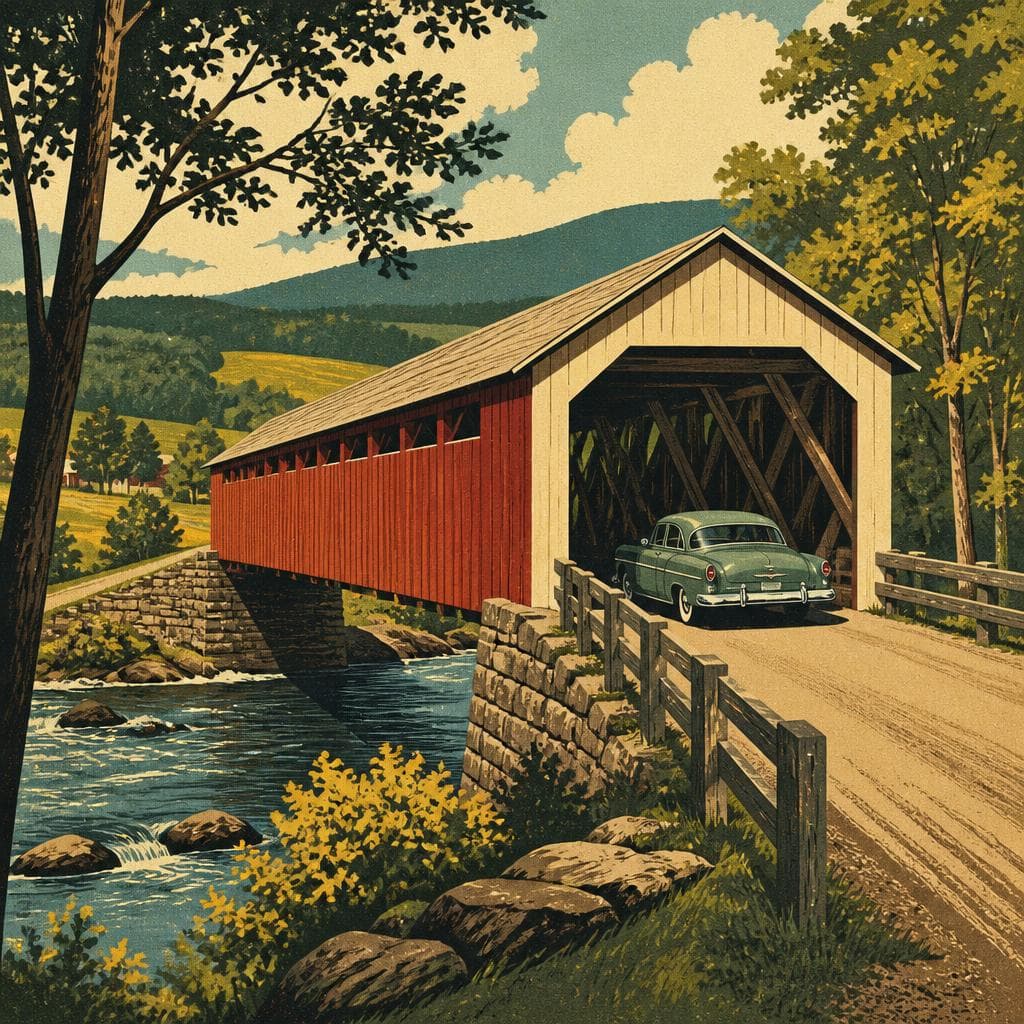 Cover art for A Working Bridge in the Tuscarora Valley