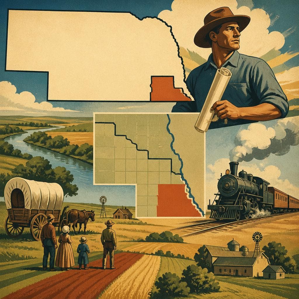 Cover art for When Nebraska Drew Nuckolls County Into Being