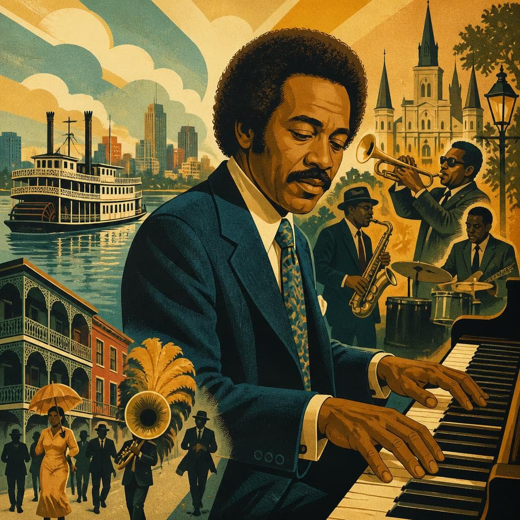 Cover art for Allen Toussaint and the Sound of New Orleans