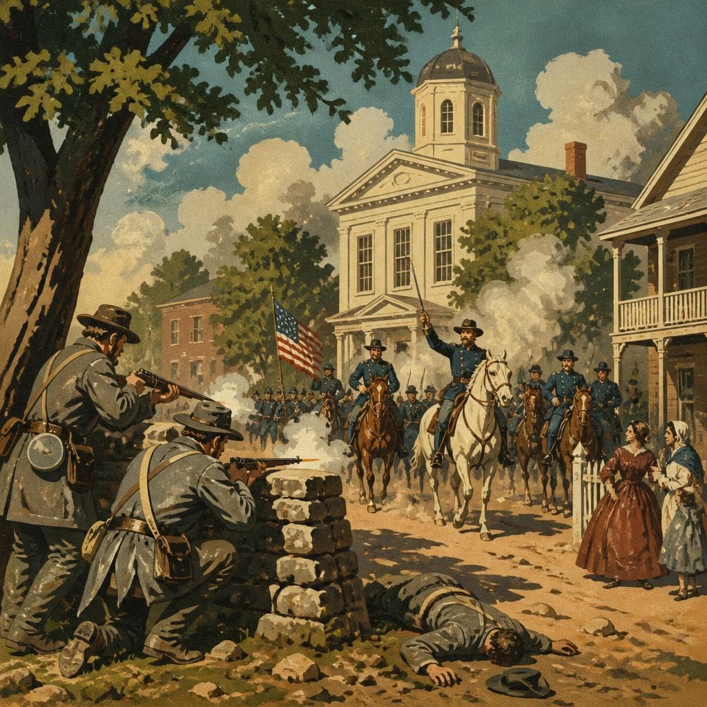Cover art for When the War Reached Clinton