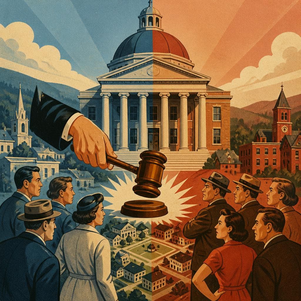 Cover art for When the Courthouse Settled the County Seat Fight