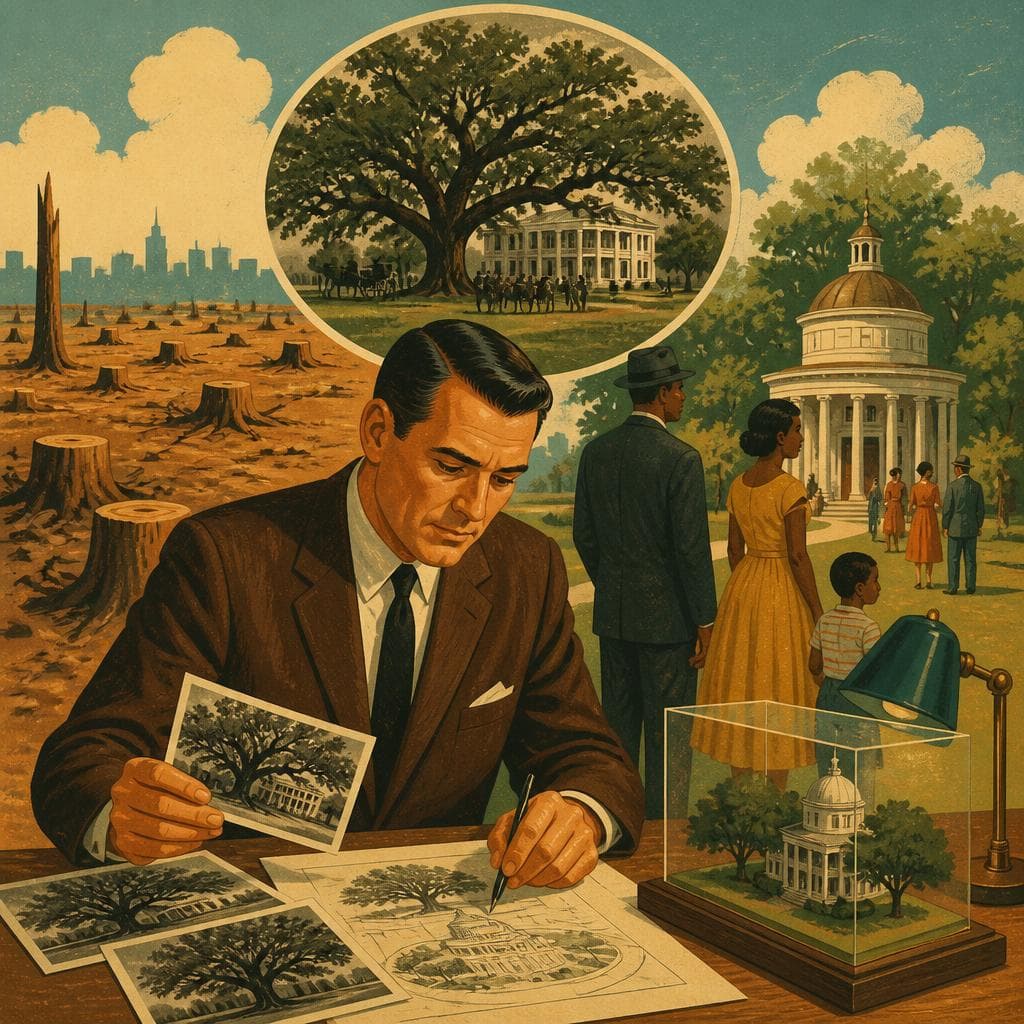 Cover art for Where the Oaks Became Memory