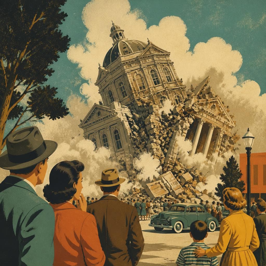 Cover art for When the Courthouse Fell in Santa Rosa