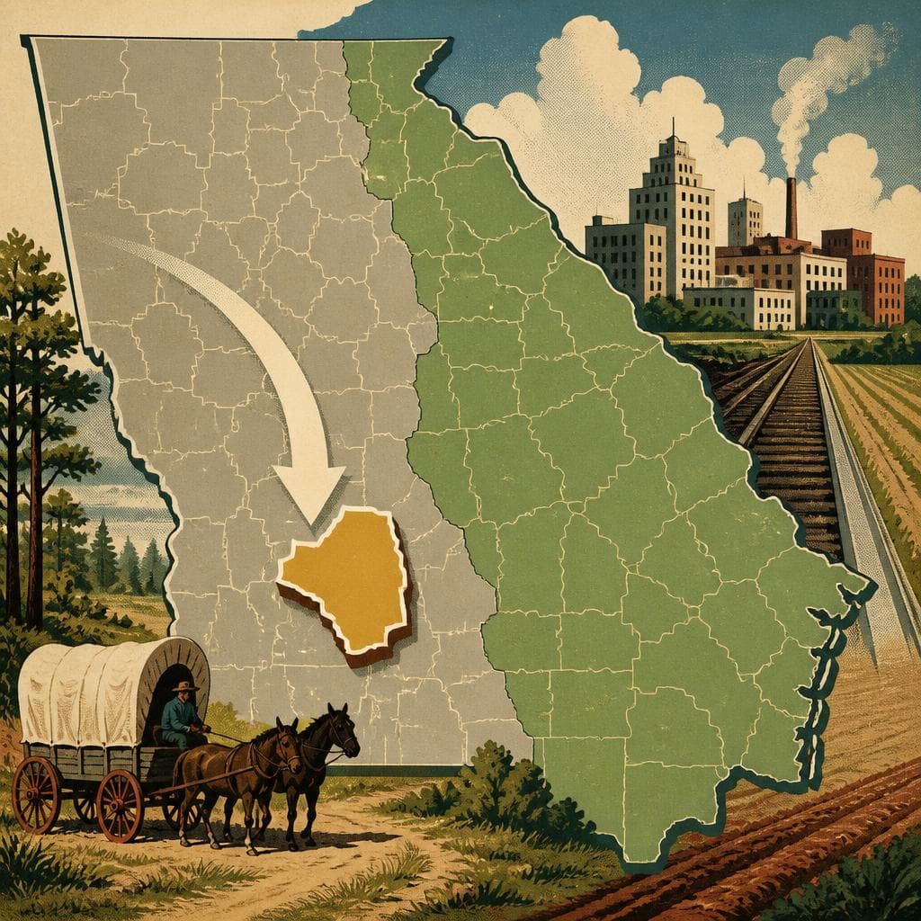 Cover art for Where a New County Meant the Frontier Had Moved