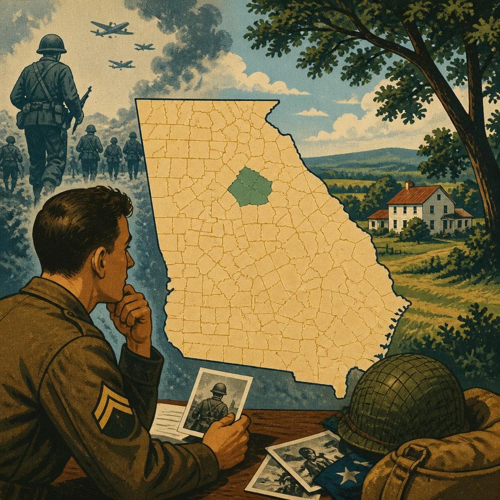 Cover art for How a Veteran’s Memory Became a Georgia Map