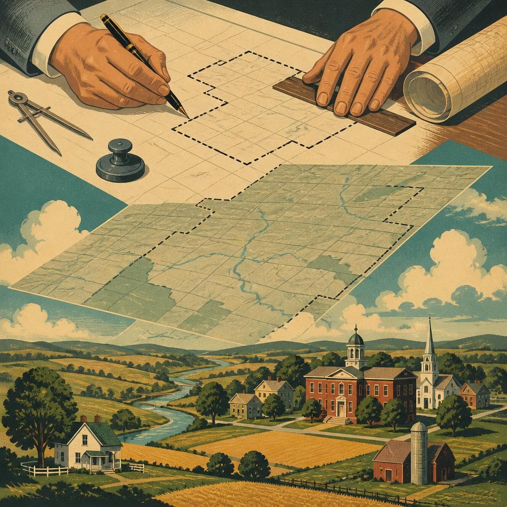 Cover art for A County on Paper Before It Was a Place