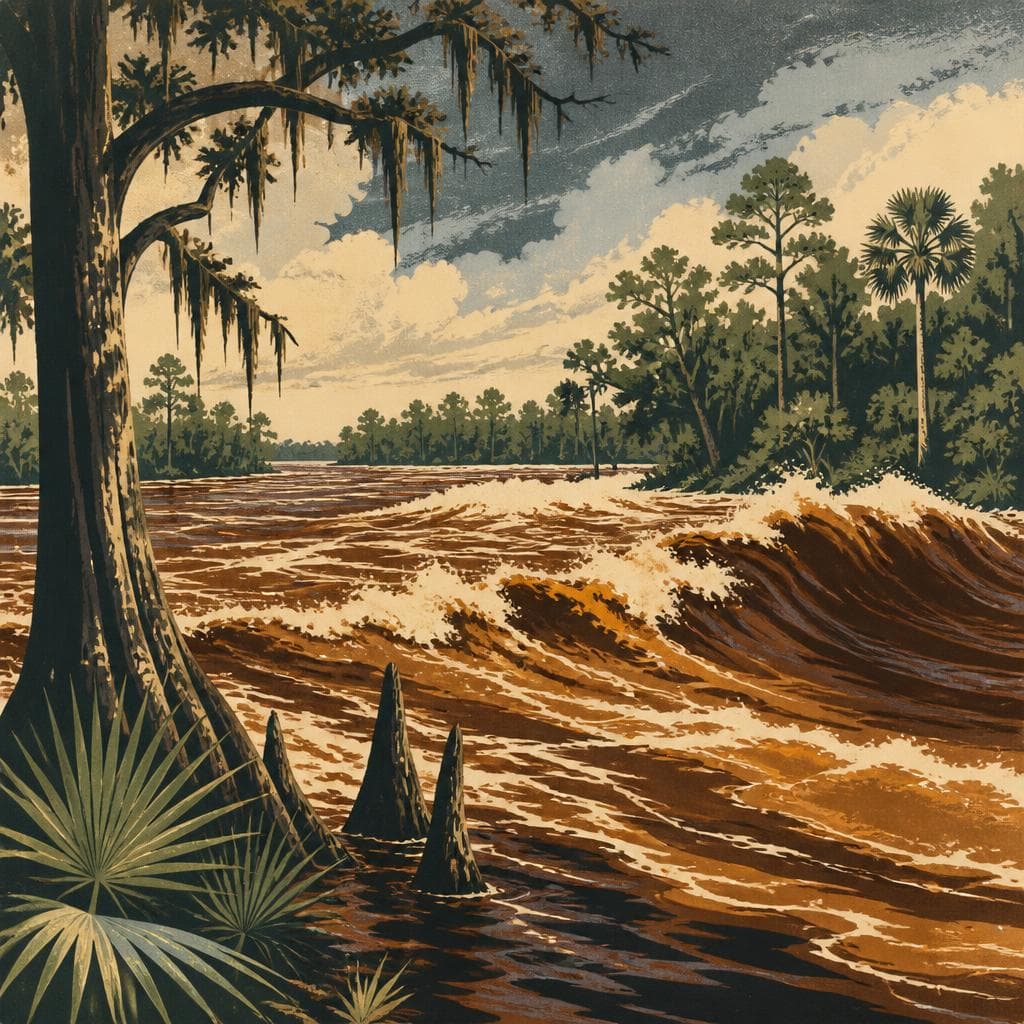 Cover art for When the Withlacoochee Turns