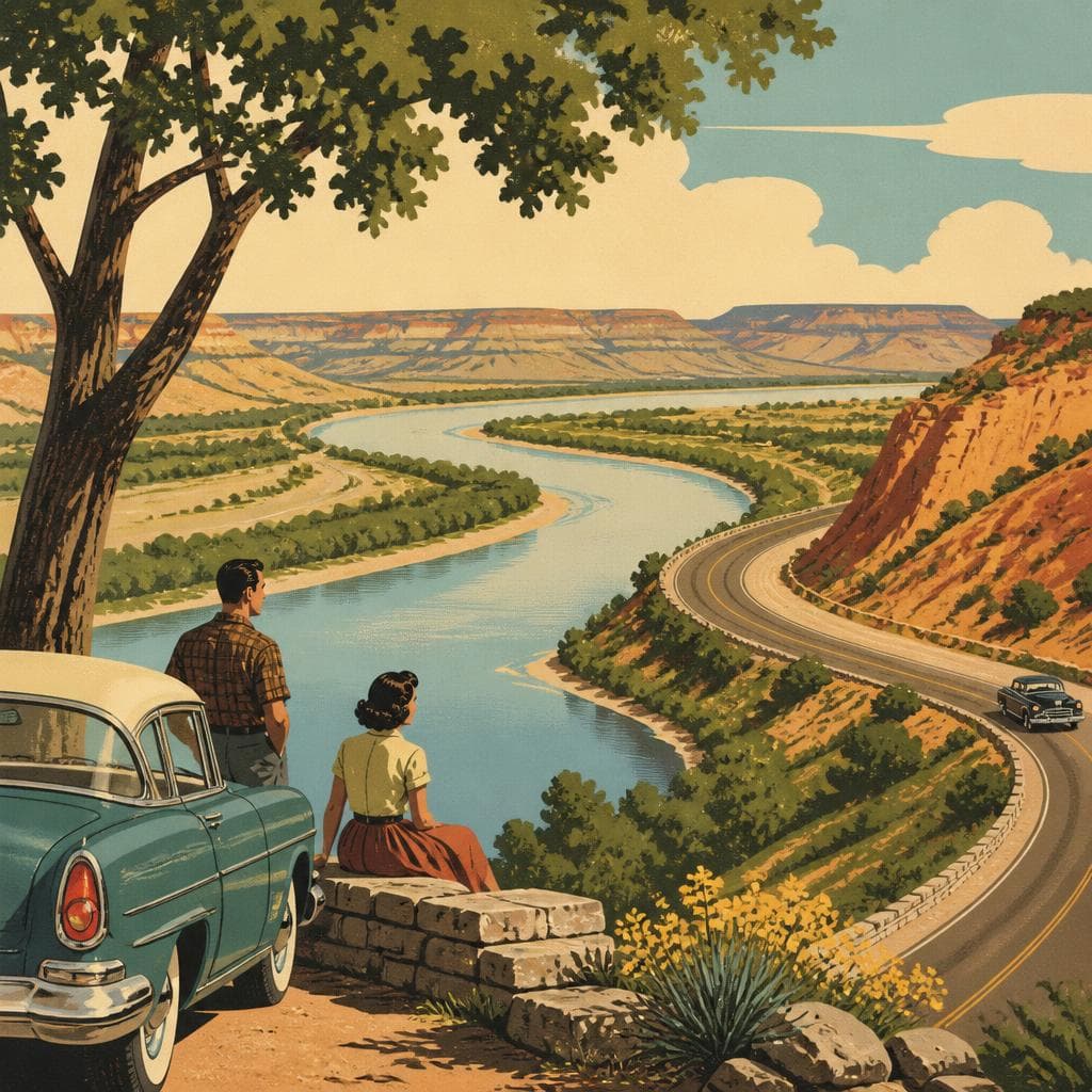 Cover art for The River That Chose the Road
