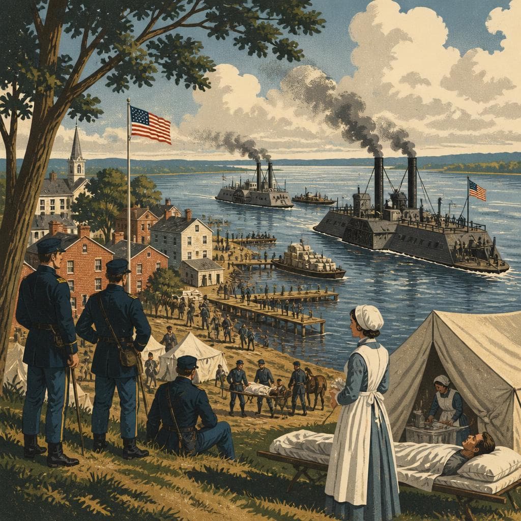 Cover art for Where the River War Came Ashore